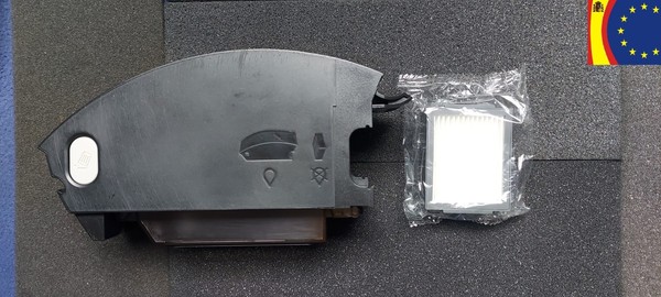 Deposito ORIGINAL polvo irobot Roomba Serie E/I, I7, E5, E6, I1, I3 ,I4 ,I6