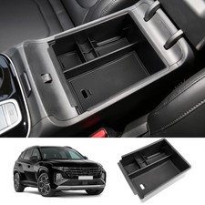 Center Console Organizer Compatible with 2025 2026 Hyundai Tucson SEL/SE Armr...