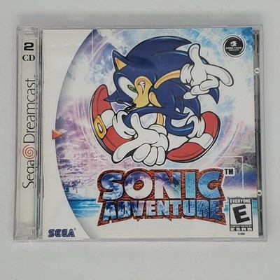Sonic Adventure Sega Dreamcast CIB 2 Disc NOT FOR RESALE Very Good Condition.   