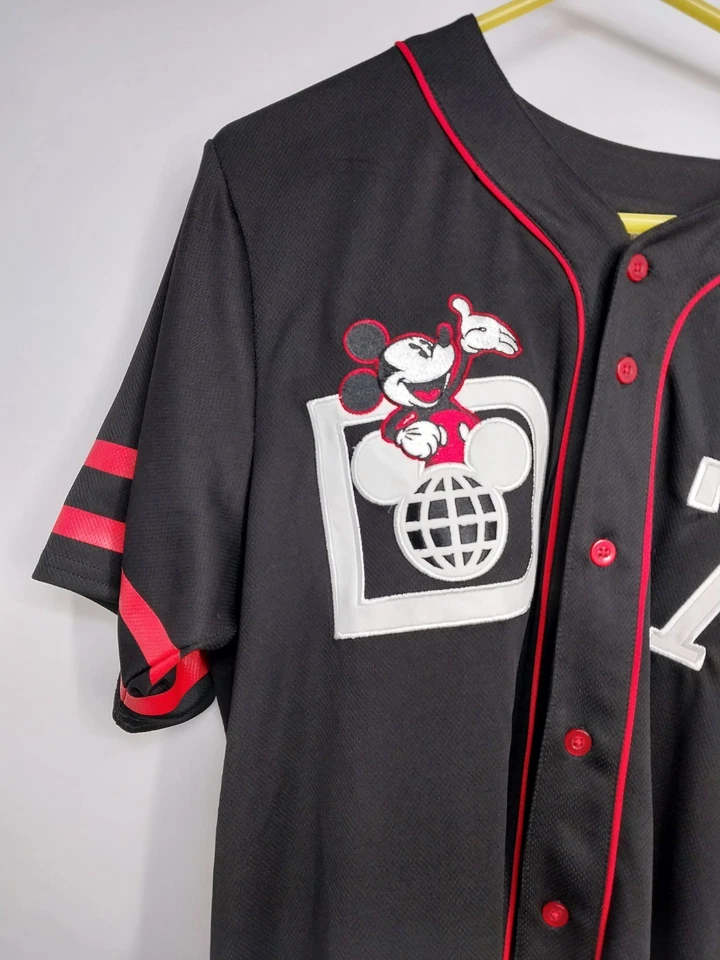 Camiseta deportiva de béisbol Walt Disney World 71 Mickey talla mediana Foto 2 de 4