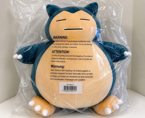 Pokémon Center Snorlax Plush (12")