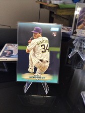 2025 Topps Stadium Club Logan Henderson Light Blue Parallel - BREWERS RC