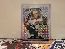 2022-23 Allure Rookies Matt Boldy White Diamond Minnesota Wild