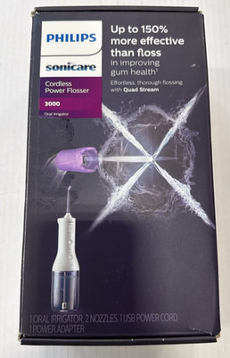 Philips Sonicare Water Power Flosser 3000 Cordless - White - HX3806/21