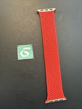 Apple Watch Braided Solo Loop 40mm 38/41 Genuine OEM 2020 PRODUCT Red Size 4