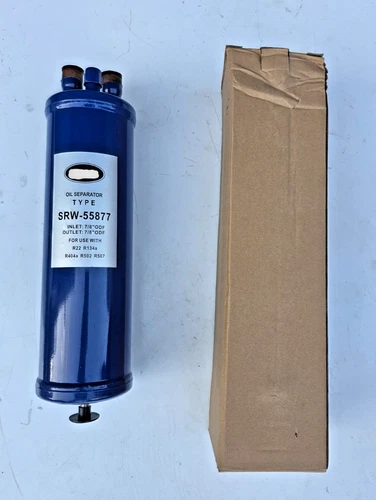 REFRIGERATION OIL SEPERATOR TYPE SRW-55877 SIZE 7/8" ODF