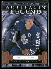 2009-10 Upper Deck Artifacts Doug Gilmour /999 #128 Toronto Maple Leafs