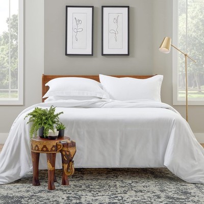 Luxury Duvet Cover Set 3-Piece - Blend of Rayon Derived from - Ultra Soft Bed...