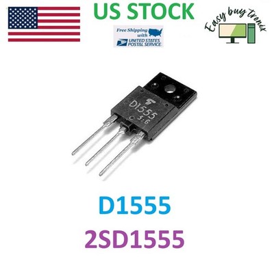 2SD1555 New Replacement Silicon NPN Power Transistor D1555