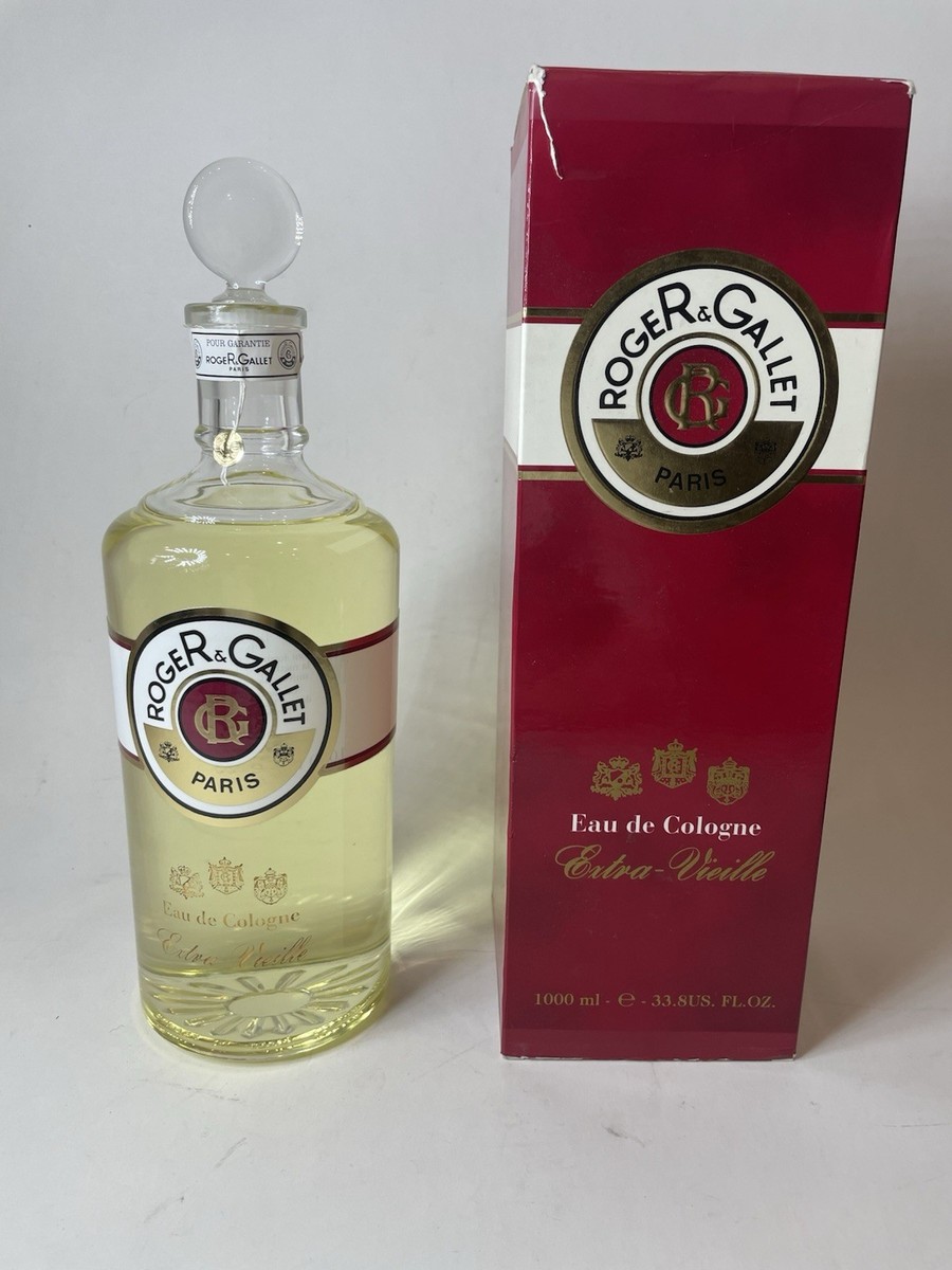 Vintage Roger & Gallet Extra Vieille Eau de Cologne 1000 ml France