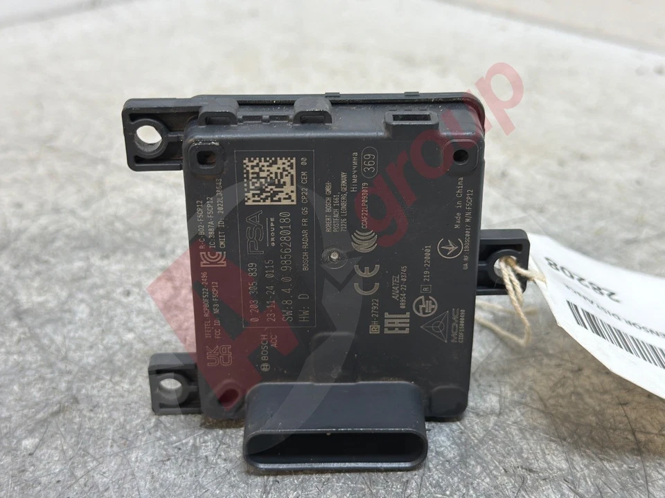 CITROEN C5X MK1 22-ON FRONT RADAR SENSOR DISTANCE CONTROL MODULE 9856280180 - Image 3 of 4
