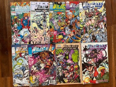 WildCATs Covert Action Teams #1-7 + Sourcebook #1 + Special #1 (1992-93, Image)
