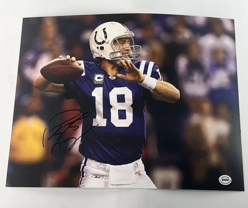 Peyton Manning Autographed  11x14 Photo Mini Poster Signed w/COA
