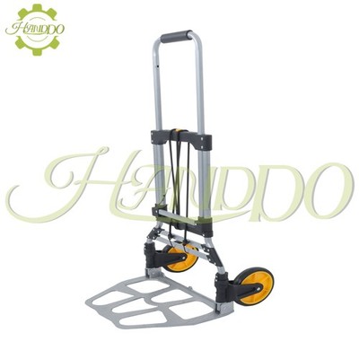 Alloy Steel Folding Trolley 264Lb Capacity Compact Folding Hand Truck and Dolly
