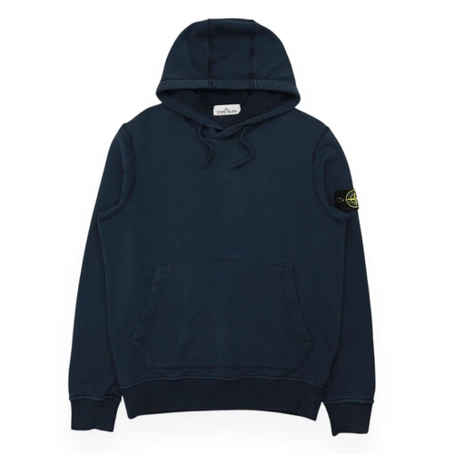 Felpa con cappuccio Stone Island nuova stagione taglia media blu navy