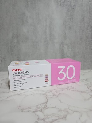 GNC Women's 30+ Vitapak, Multivitamin, Stress & Bone Support, Skin Support, 5-in