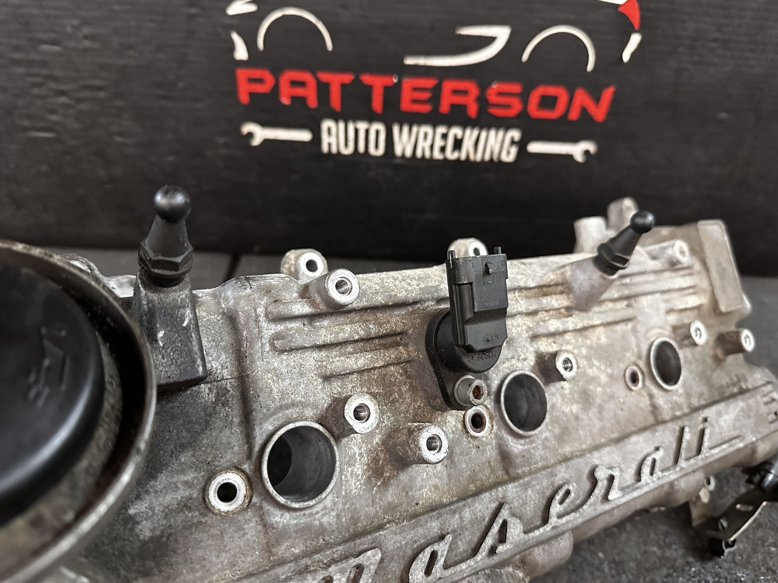 2015 MASERATI GHIBLI 3.0 LEFT DRIVER SIDE CYLINDER HEAD VALVE COVER