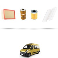 Hoffcar Set Service - 4 Filter FüR Renault Master IV 2.3 DCI 110Kw 2013
