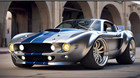 Ford Mustang Shelby GT500 Concept Car Custom Built1:12SCALE MODEL 1967 1969