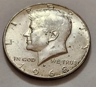1968 D John F Kennedy Half Dollar 40% Silver 50c                            (X2)