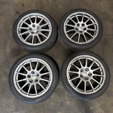 ☑️ 08-15 MITSUBISHI LANCER EVOLUTION EVO X GSR OEM ENKEI FRONT WHEEL RIM 18x8.5