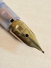 Montblanc Oro 18K (750) Plumín (No.12/No.22) - Unidad completa con alimentación y collar