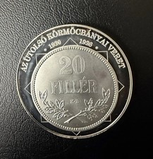 Hungary 1/3 ozt .999 Silver Medal Coinage of Nation - Last Kremnitz Strike