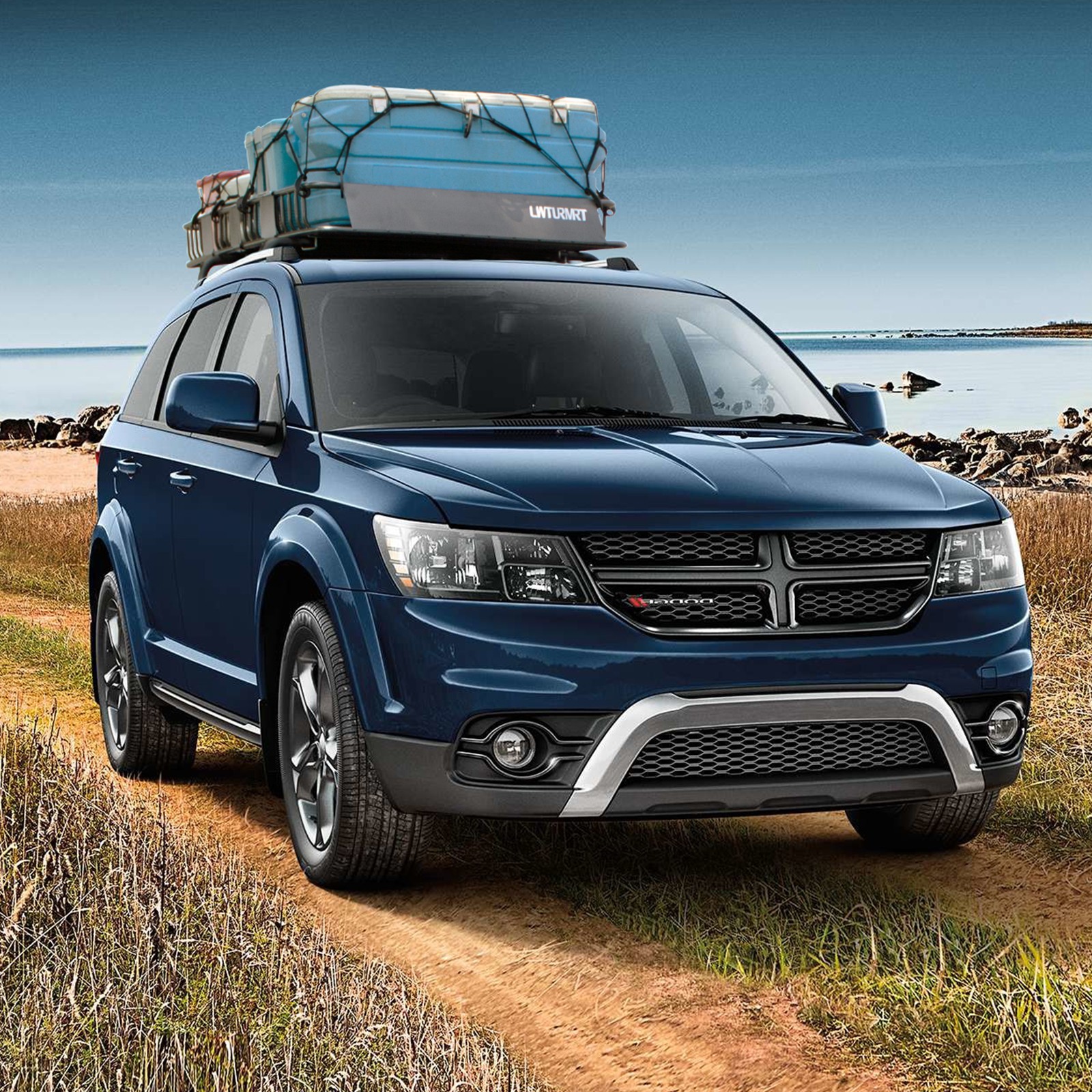 Roof Rack Fits 84" Extendable Steel Luggage Cargo Carrier Top Basket SUV Truck