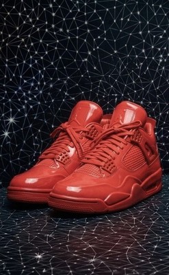 Jordan 4 11Lab4 Red Size 10.5 Excellent Condition