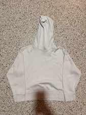 Zara Crop Top Hoodie Womens L