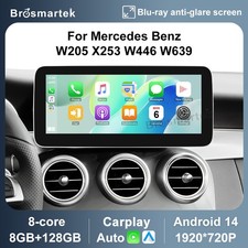 Android 14 Autoradio CarPlay GPS 128GB SWC Für Mercedes C/G/X/V W205 X253 NTG5.0 Android 14 Autoradio CarPlay GPS 128GB SWC Für Mercedes C/G/X/V W205 X253 NTG5.0