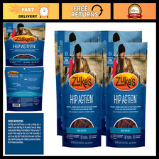 Natural Hip Joint Dog Treats - USA Made, 16oz, Pack of 4, Healthy Snacks