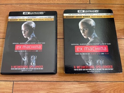 Ex Machina 4K Ultra HD + Blu-Ray - 2015 Film - Great Condition
