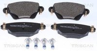 Triscan Bremsbelagsatz Scheibenbremse 8110 16006 FüR Jaguar Ford Mondeo 3 B4Y 1