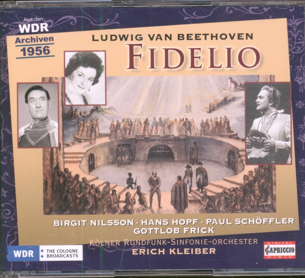 6718687 Erich Kleiber, Kolner Rundfunk Sinfonie Orchester Beethoven - Fidelio CD