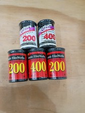 Lot Of 5 Rolls Seattle Filmworks/ Sig Color 35mm Color Film Rolls 400/200 NEW