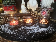 Trio de bougeoirs de la marque Partylite