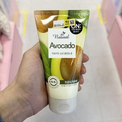 ON THE BODY The Natural Avocado Mild Cleansing Foam 120g Sanft Reinigt Kbeauty