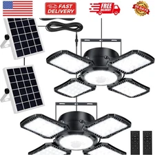 Solar Shed Light Outdoor Indoor, 176LED Solar Powered Motion Sensor Pendant L...