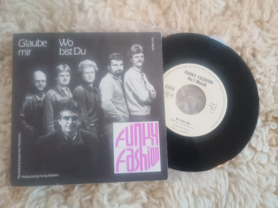 Funky Fashion    Glaube Mir orig private 7'' PS german pop near mint
