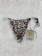 NEW Stone Fox Swim River Bikini BOTTOMS Size Large