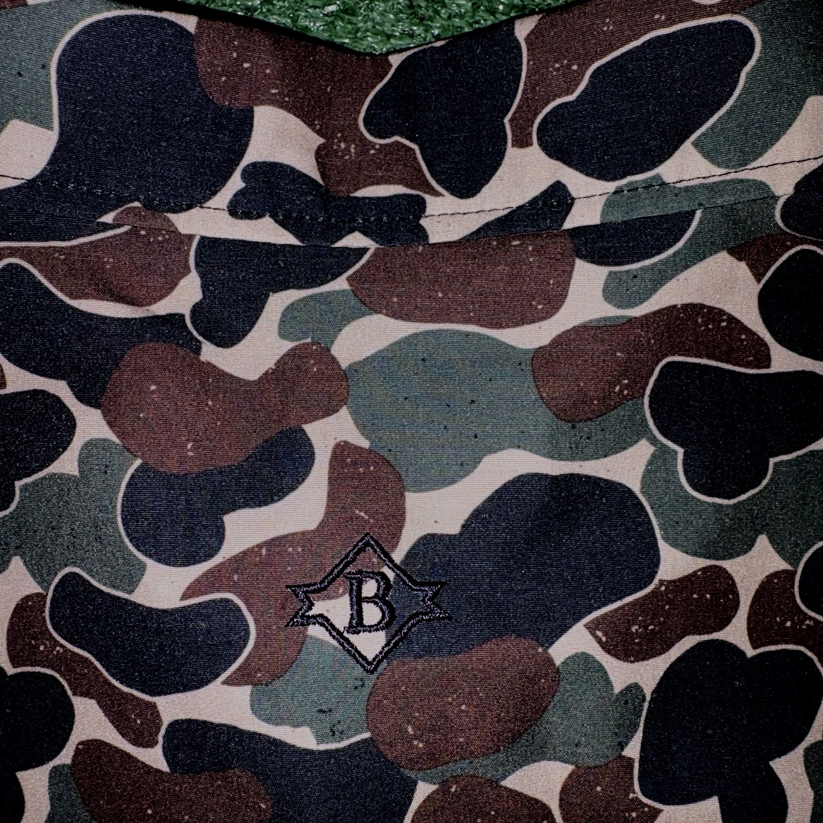 Burlebo Performance Throwback Camo Button Up Shir… - image 4