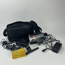 Sony Handycam DCR-TR7000 Digital8 Hi8 Camcorder Bundle Tested And Working