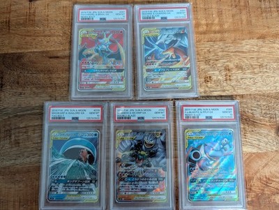 Sun & Moon PSA 10 Karten Pokemon TCG 2019 Japanisch GX Tag Team