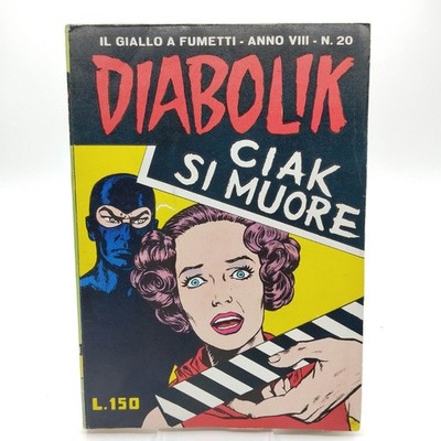 DIABOLIK NO. 20 YEAR VIII - MORE THAN EXCELLENT - ED. ASTORINA SET. 1969 [UFF-41-148A]
