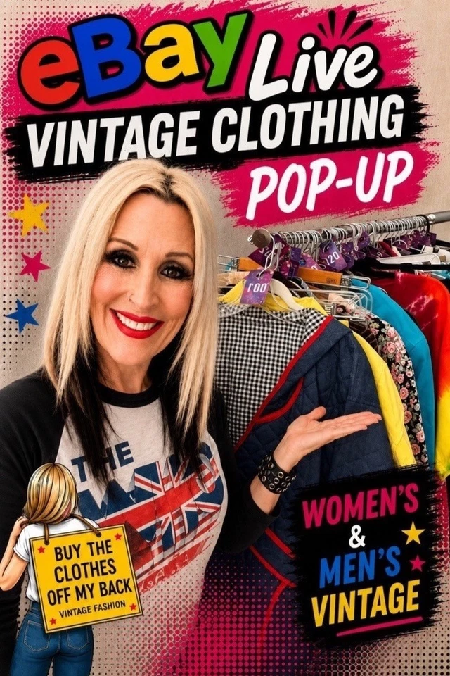 Vintage POP UP.  Women's & some men's.