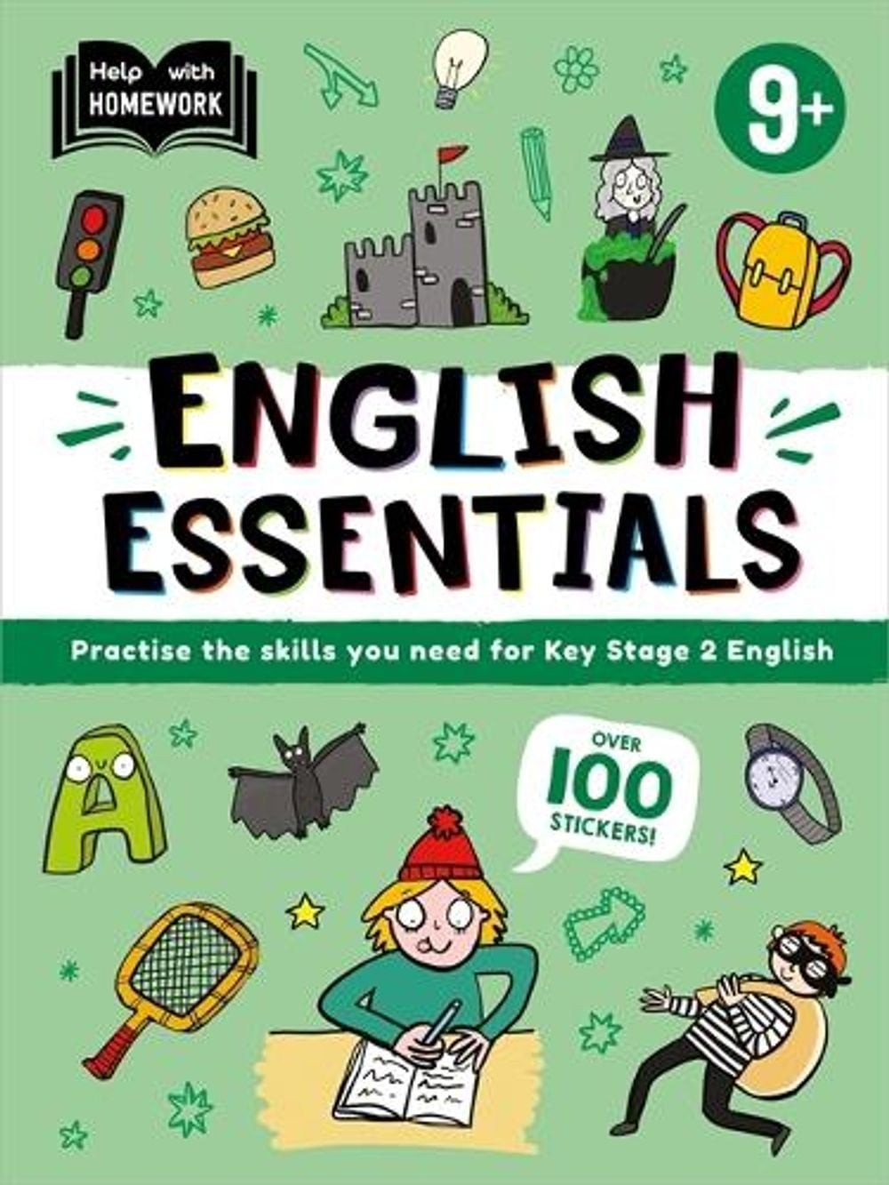 Help With Homework: Age 9+ English Essentials by Autumn Publishing Paperback Boo
