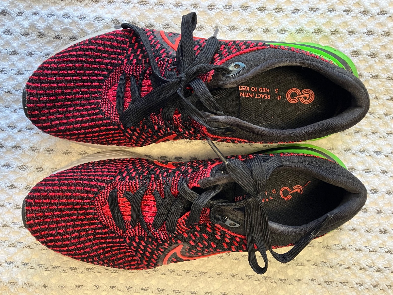 nike react infinity flyknit Size 9 - image 1