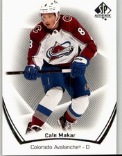 2021-22 SP Authentic Cale Makar #100 Colorado Avalanche