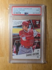 2018 Panini Chronicles Prestige Shohei Ohtani #3 PSA 9